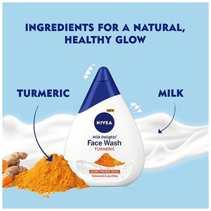 Nivea Milk Delight Turmeric Face Wash 50 ml
