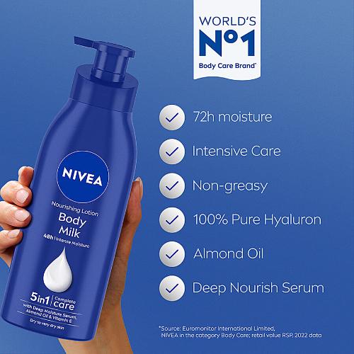 Nivea Nourishing Lotion Body Milk 400 ml