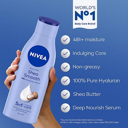 Nivea Smooth Milk Body Lotion 200 ml