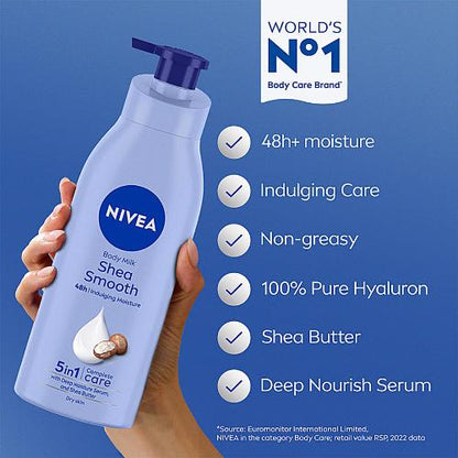 Nivea Smooth Milk Body Lotion 400 ml
