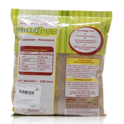 Nutrijagg Powder Jaggery 500 g