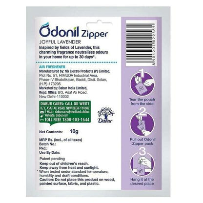 Odonil Lavender Zipper 10 gm