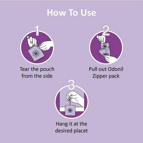 Odonil Lavender Zipper 10 gm