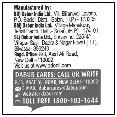 Odonil Mix 3 Plus 1 192 Gm