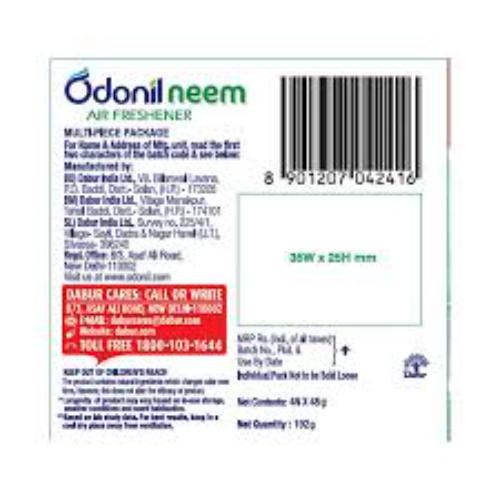 Odonil Neem Air Freshener Block 48 g ( pack of 4)