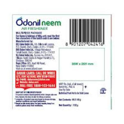 Odonil Neem Air Freshener Block 48 g ( pack of 4)