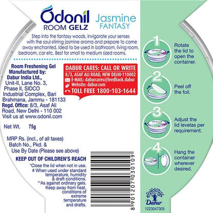 Odonil Room Freshening Gel Jasmine 75 g