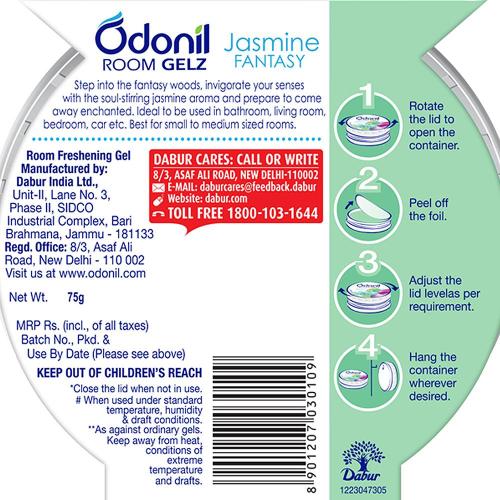 Odonil Room Freshening Gel Jasmine 75 Gm