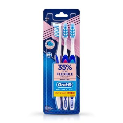 Oral B Pro Health Medium Toothbrush pack of 4