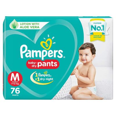 Pampers Pant Medium Diaper 76 pcs