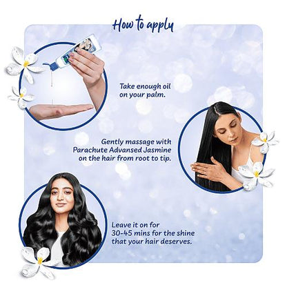 Parachute Jasmin Nonstiky Coconut Hair Oil 300 ml