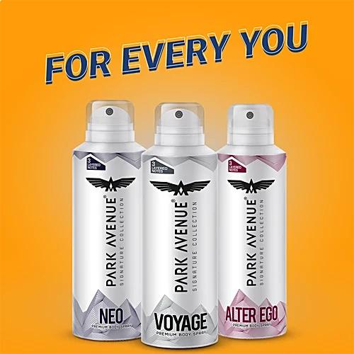 Park Avenue Voyagewoods Intense No Gas Deo 135G – Starquik