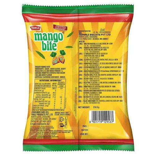 Parle Bigger Mango Bite 214.5 gm