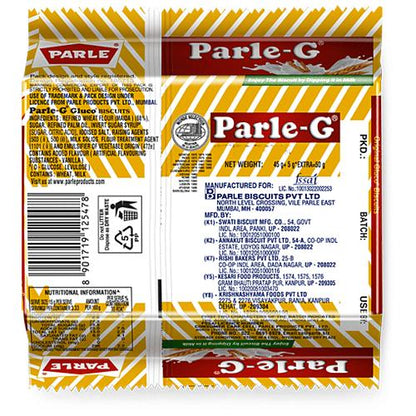 Parle G Glucose Biscuit 45 gm