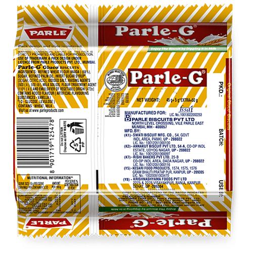Parle G Glucose Biscuit 45 Gm