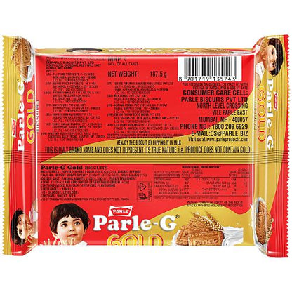 Parle G Gold Glucose Biscuit 187.5 gm