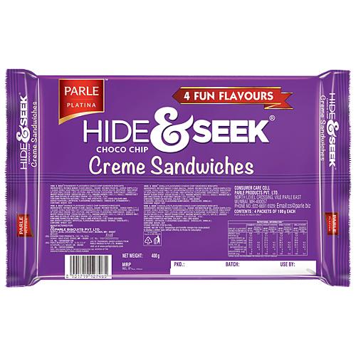 Parle Hide N Seek Creme Assorted 400 gm