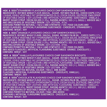 Parle Hide N Seek Creme Assorted 400 gm