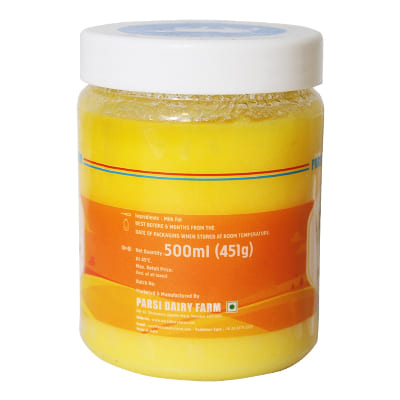 Parsi Dairy Cow Ghee Jar 500 ml