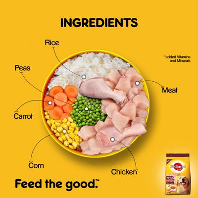 Pedigree Adult Meat & Rice 1.2 kg