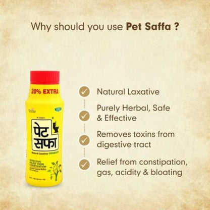 Pet Saffa Ayurvedic Laxative Granules 120 gm