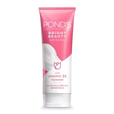 Ponds Bright Beauty Spot-Less Fairness & Germ Removal Facewash 50 g