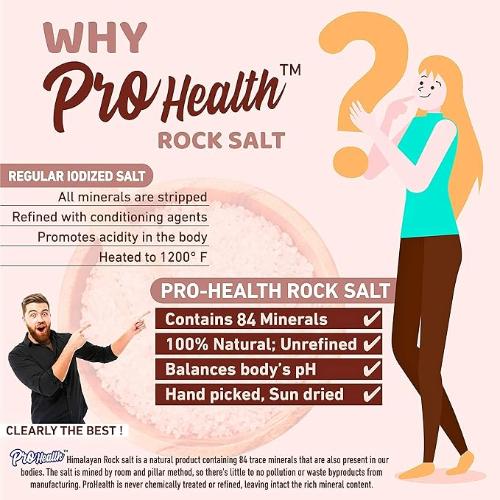 Pro Health Himalayan Rock Salt 1kg