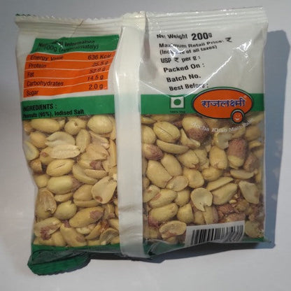 Rajlaxmi Roasted Peanuts 200 gm