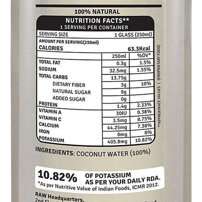 Raw Pressery Coconut Water 200 ml