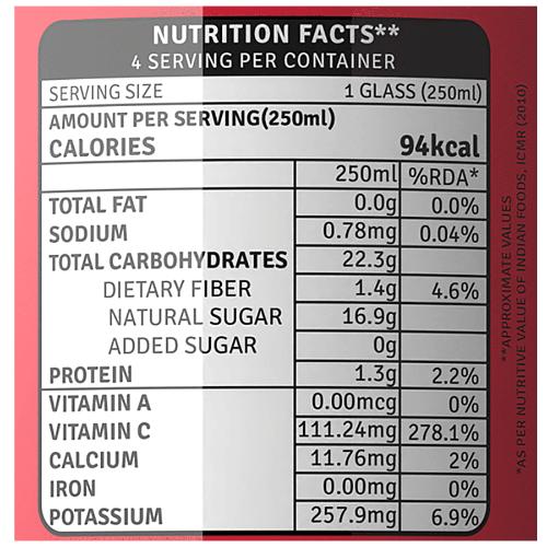 Raw Pressery Grape Fruit Juice 1 ltr