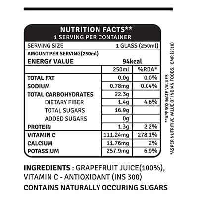 Raw Pressery Grapefruit Juice 250 ml