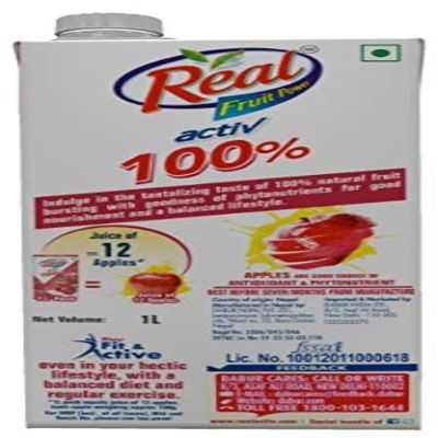 Real Active 100% Mixed Fruit Juice Tetrapak 1 ltr