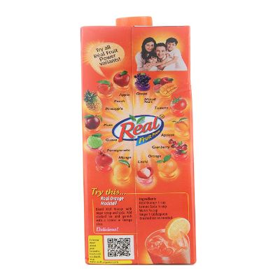 Real Active Orange Juice Tetrapak 1 ltr