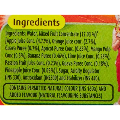 Real Masala Mixed Fruit Juice Tetrapak 1 ltr