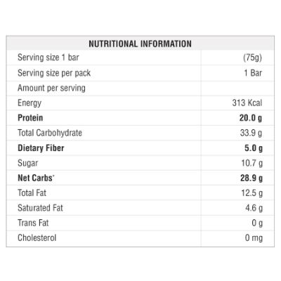 Rite Bite Max Protein Choco Fudge 75 g