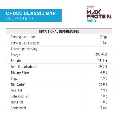 Rite Bite Workout Protein Bar 50 g