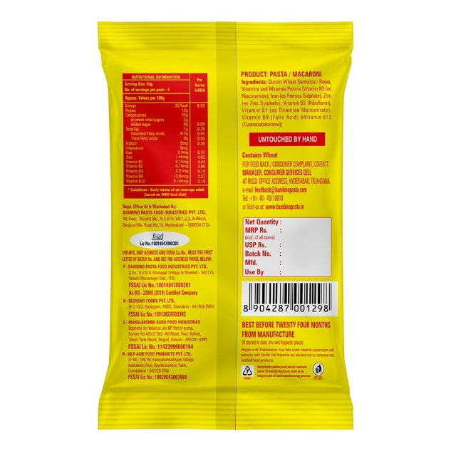Bambino Pasta Macaroni 875 g
