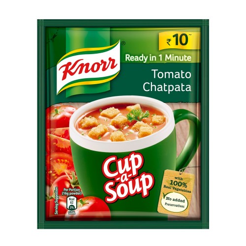 Knorr Instant Tomato Chatpata Cup A Soup 14 Gm