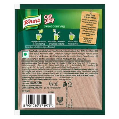 Knorr Instant Sweet Corn Cup A Soup 11 g