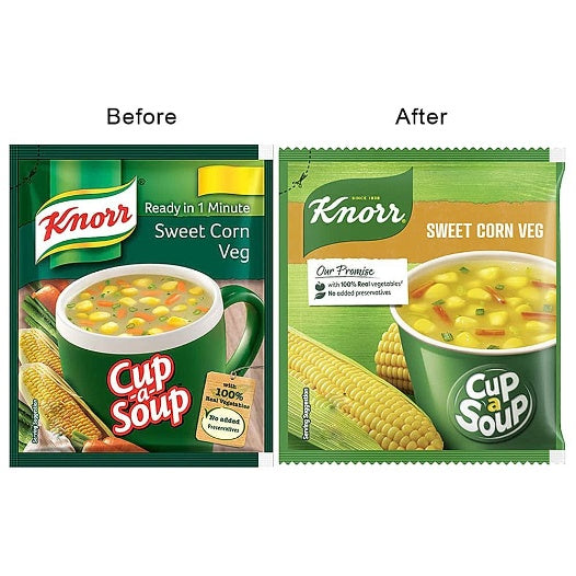 Knorr Instant Sweet Corn Cup A Soup 11 g