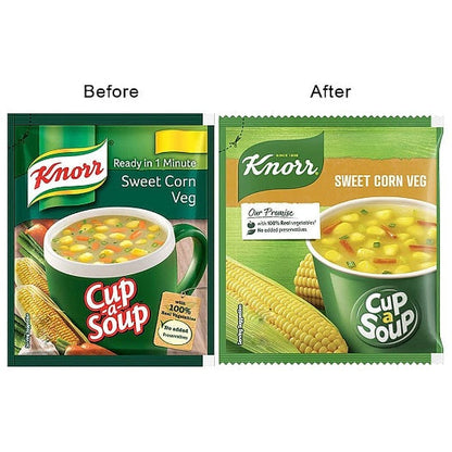 Knorr Instant Sweet Corn Cup A Soup 11 g