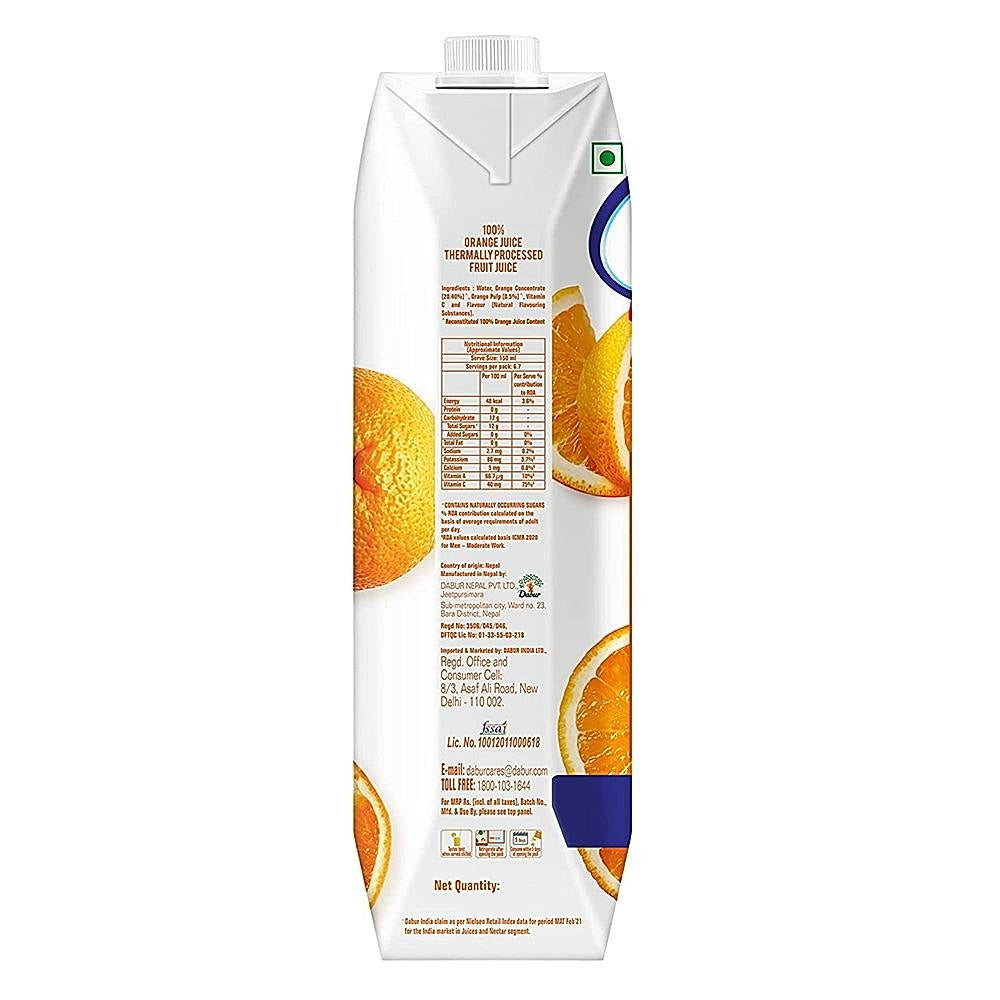 Real Active Orange Juice Tetrapak 1 ltr