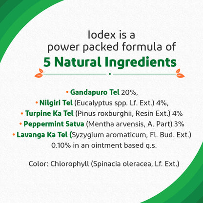 Iodex Balm Bottle 40 gm