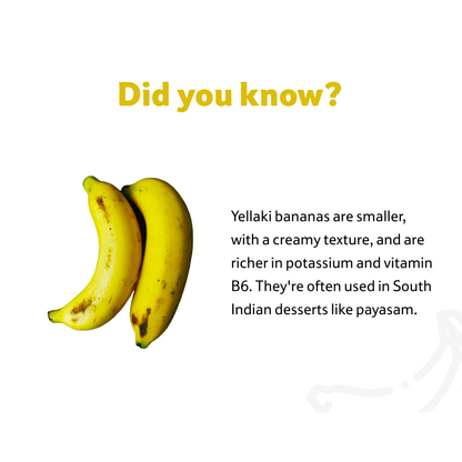 Starfresh Banana Yellaki Prepacked 8 pcs about 550-600 gm