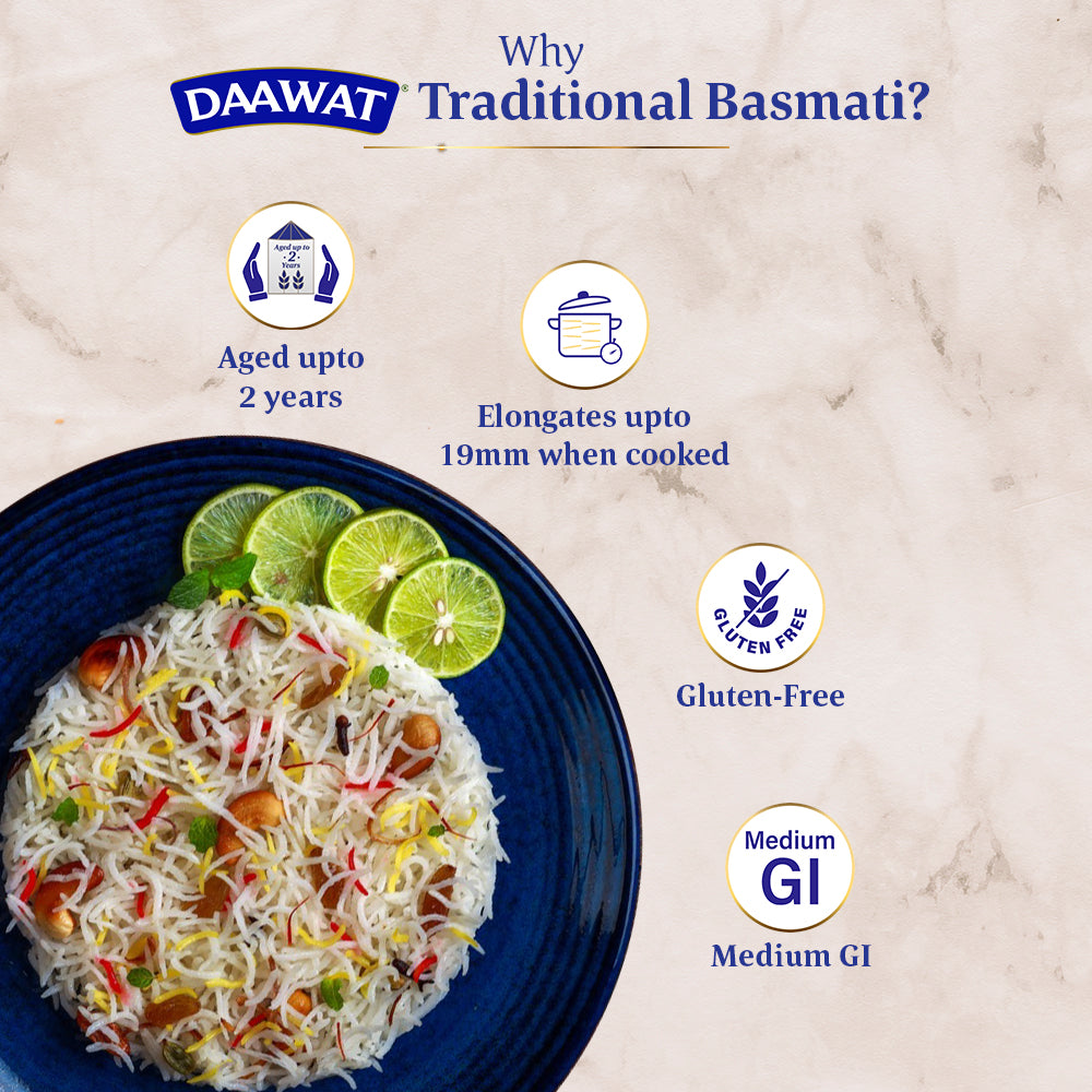 Daawat Traditional Basmati Rice 1 kg