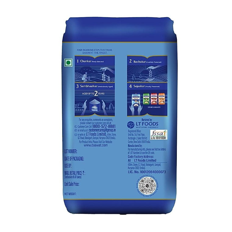 Daawat Traditional Basmati Rice 1 kg