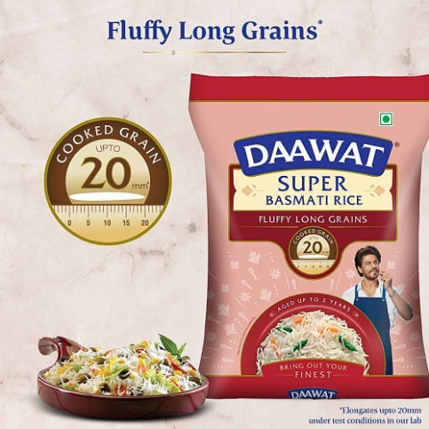 Daawat Super Basmati Rice 5 kg