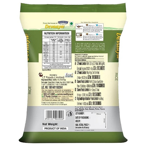 Daawat Devaaya Premium Basmati Rice 5 kg