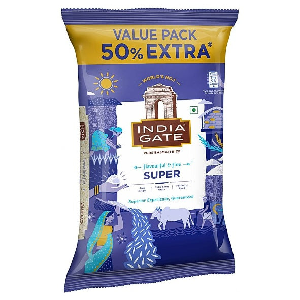 India Gate Super Basmati Rice 1 kg