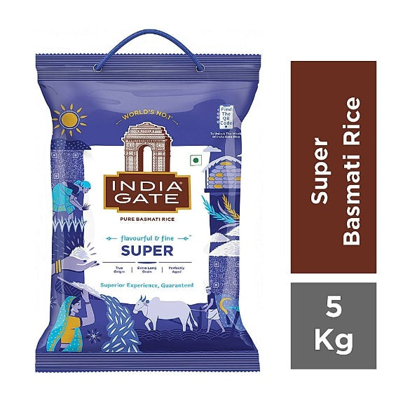 India Gate Super Basmati Rice 5 kg
